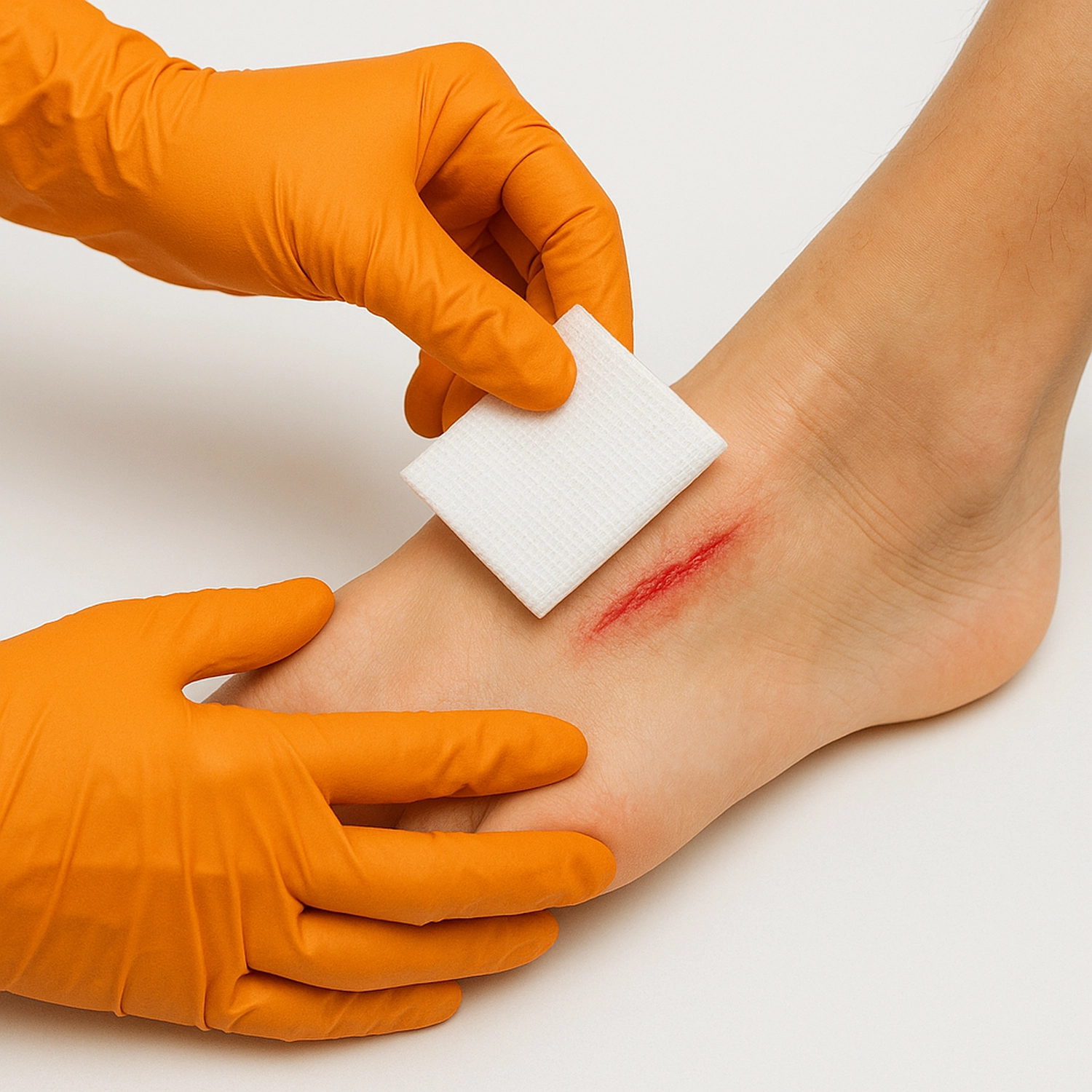 Candidus UG - Häuslicher Krankenpflege - Fußverletzung